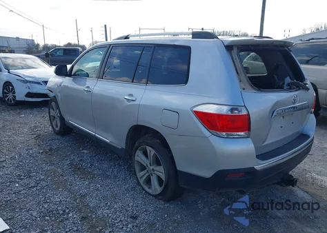 2012 Toyota Highlander Limited V6 z USA, uszkodzony, nr VIN 5TDYK3EH1CS071660